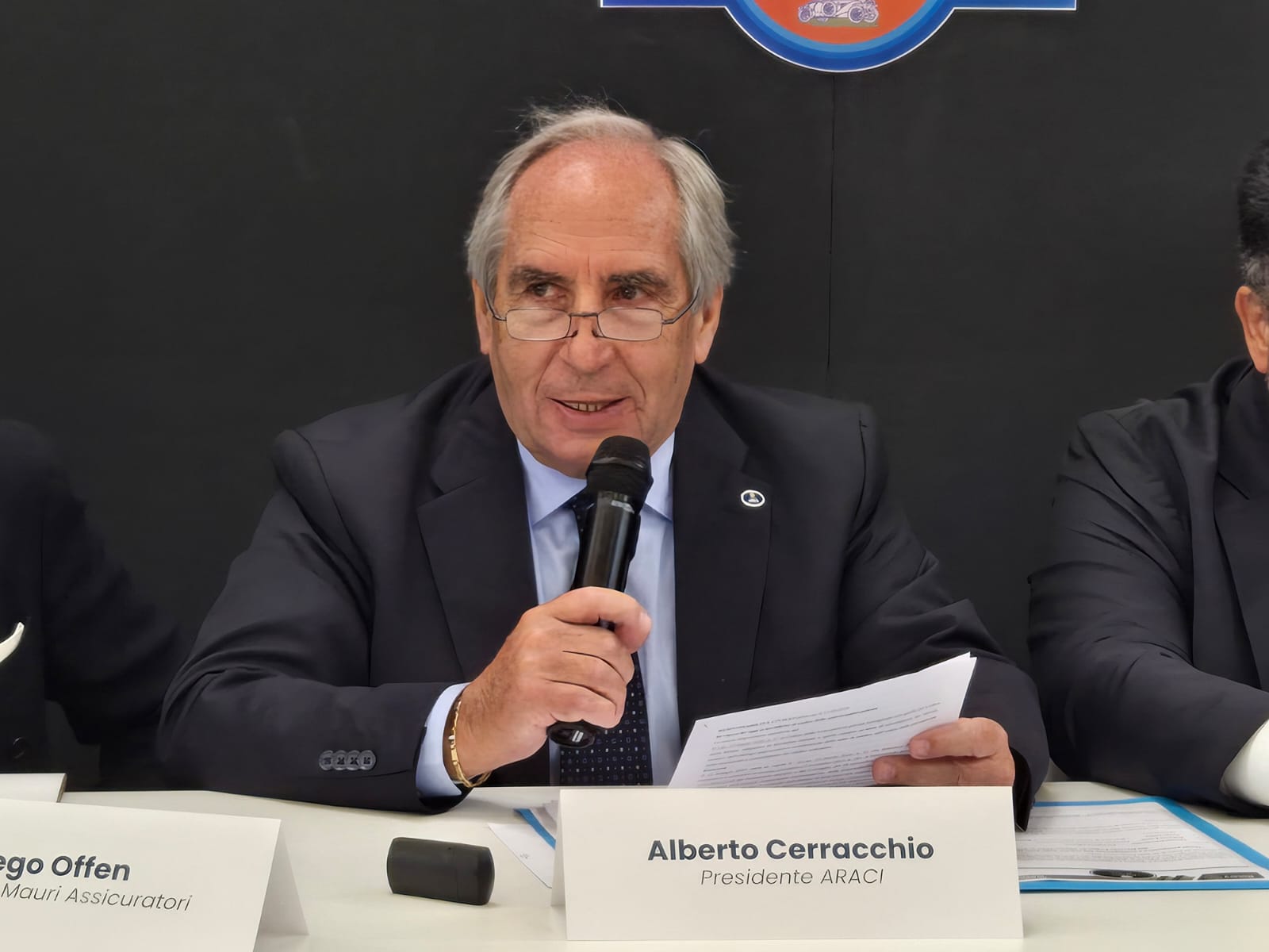 Il Presidente Alberto Cerracchio